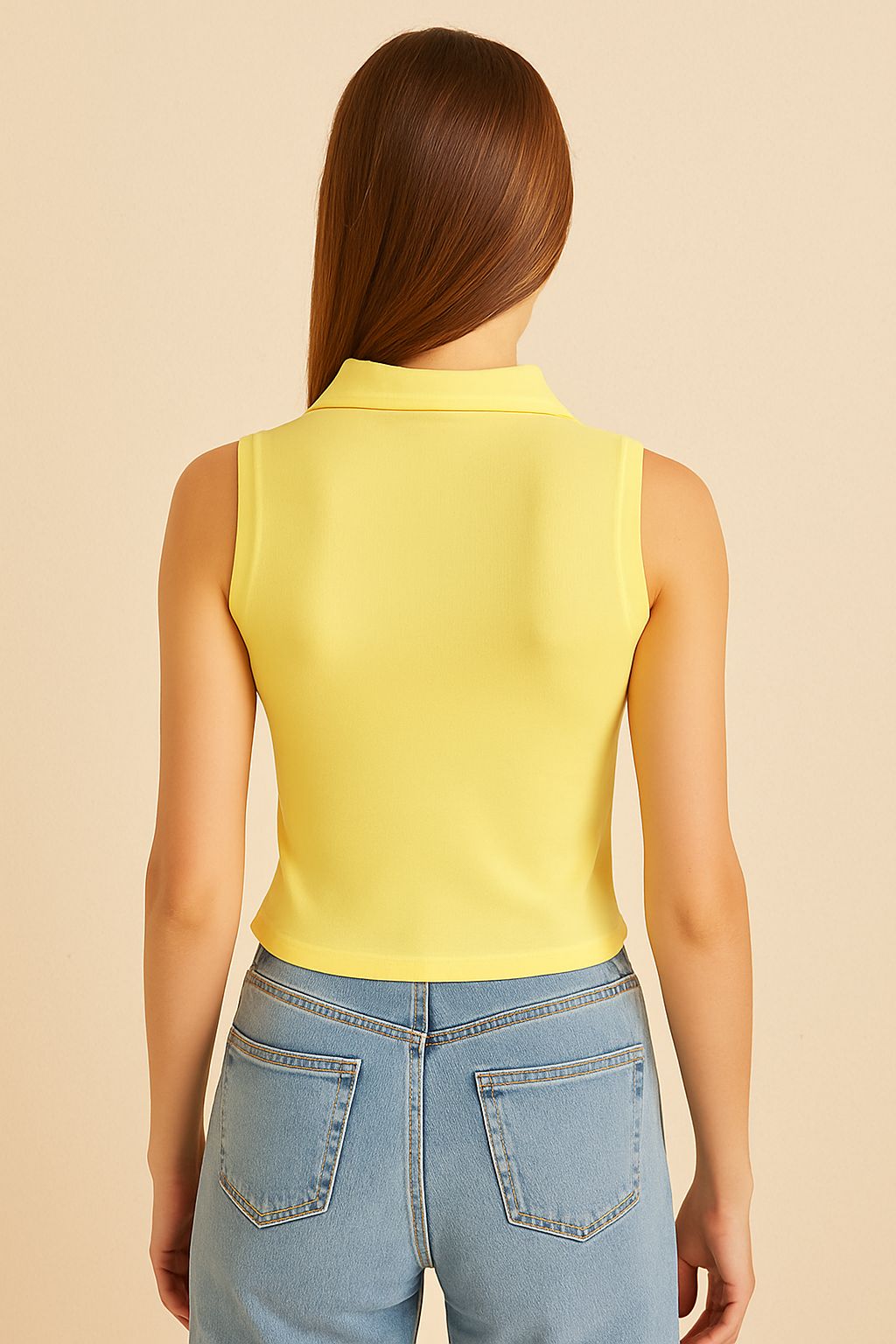 Polo Yaka Fitilli Tshirt