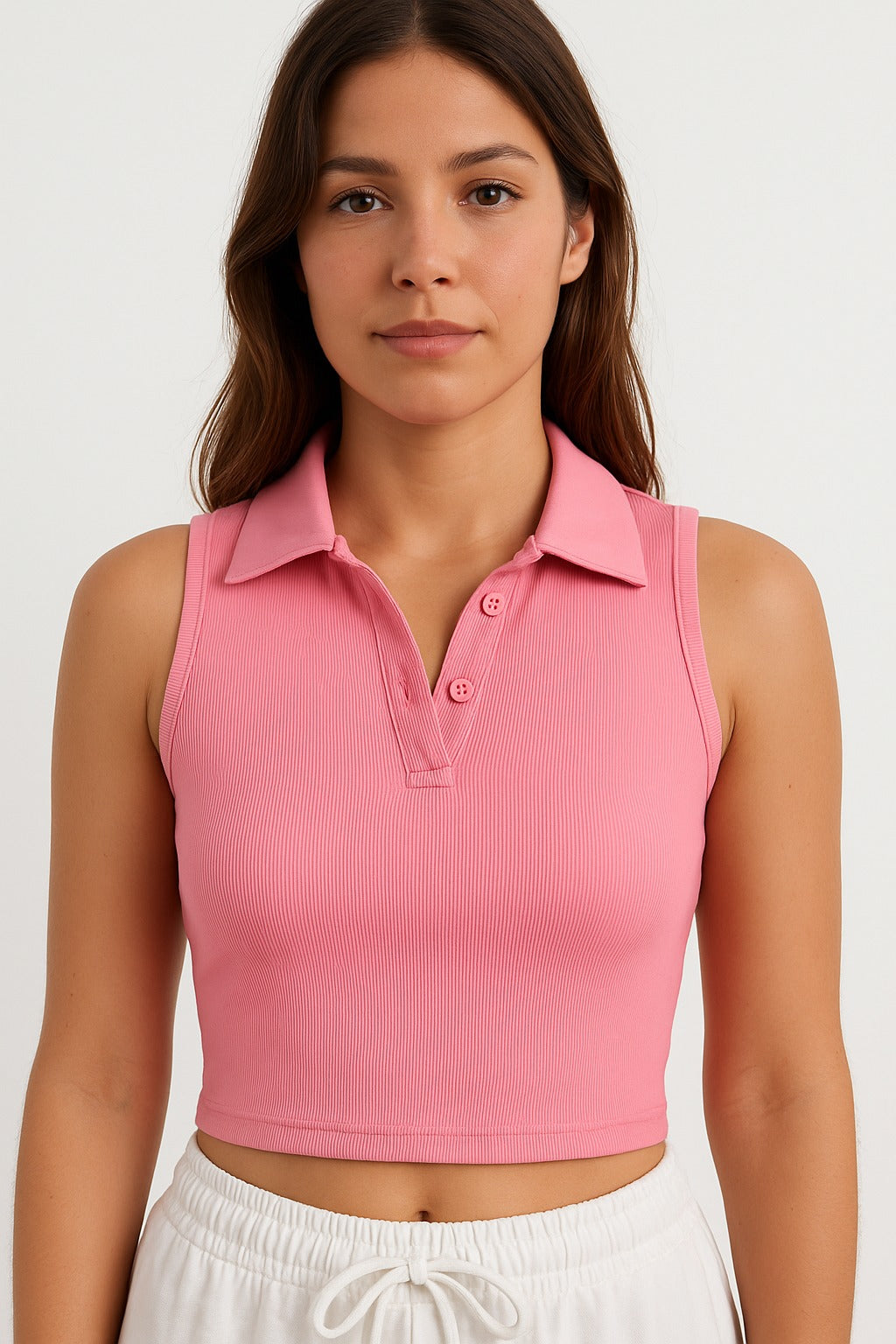 Polo Yaka Fitilli Tshirt