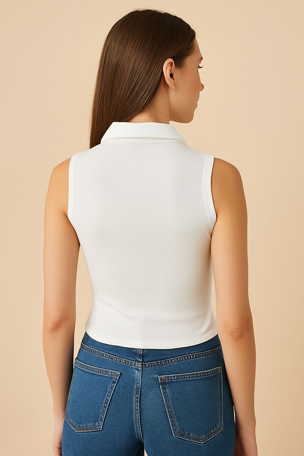 Polo Yaka Fitilli Tshirt