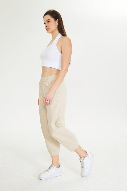 Beli Lastikli Cepli Şalvar Pantolon