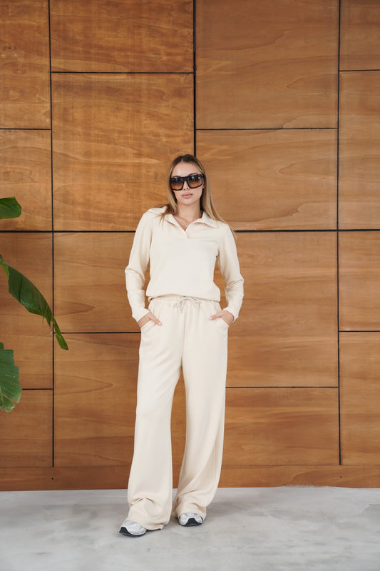 Polo Yaka Basic Alt Üst Takım