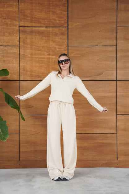 Polo Yaka Basic Alt Üst Takım