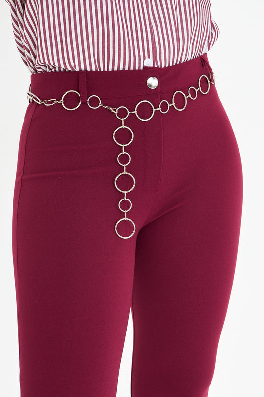 Deneme Ürünüdür Bol Paça Dar Kalıp Pantalon