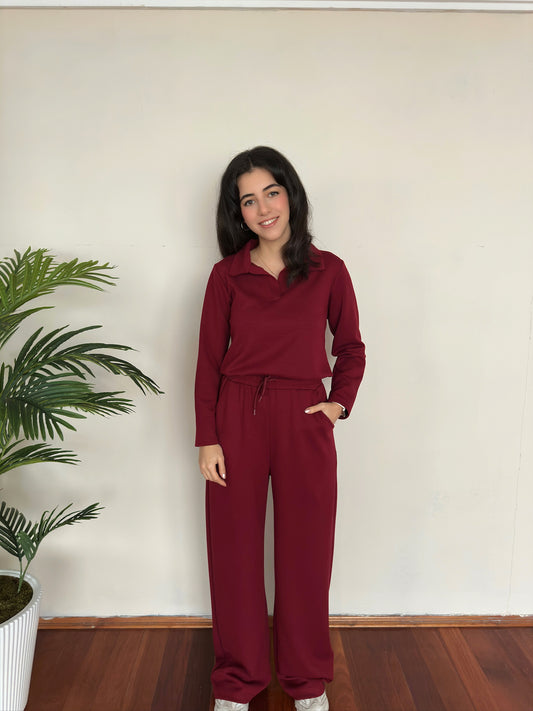 Polo Yaka Basic Alt Üst Takım