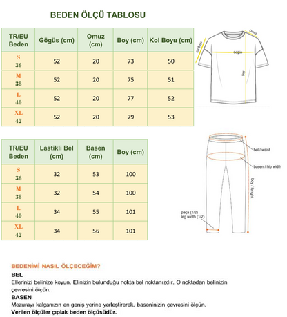 Beyaz Plaj Stili Oversize Uzun Gömlek Pantolon Takım
