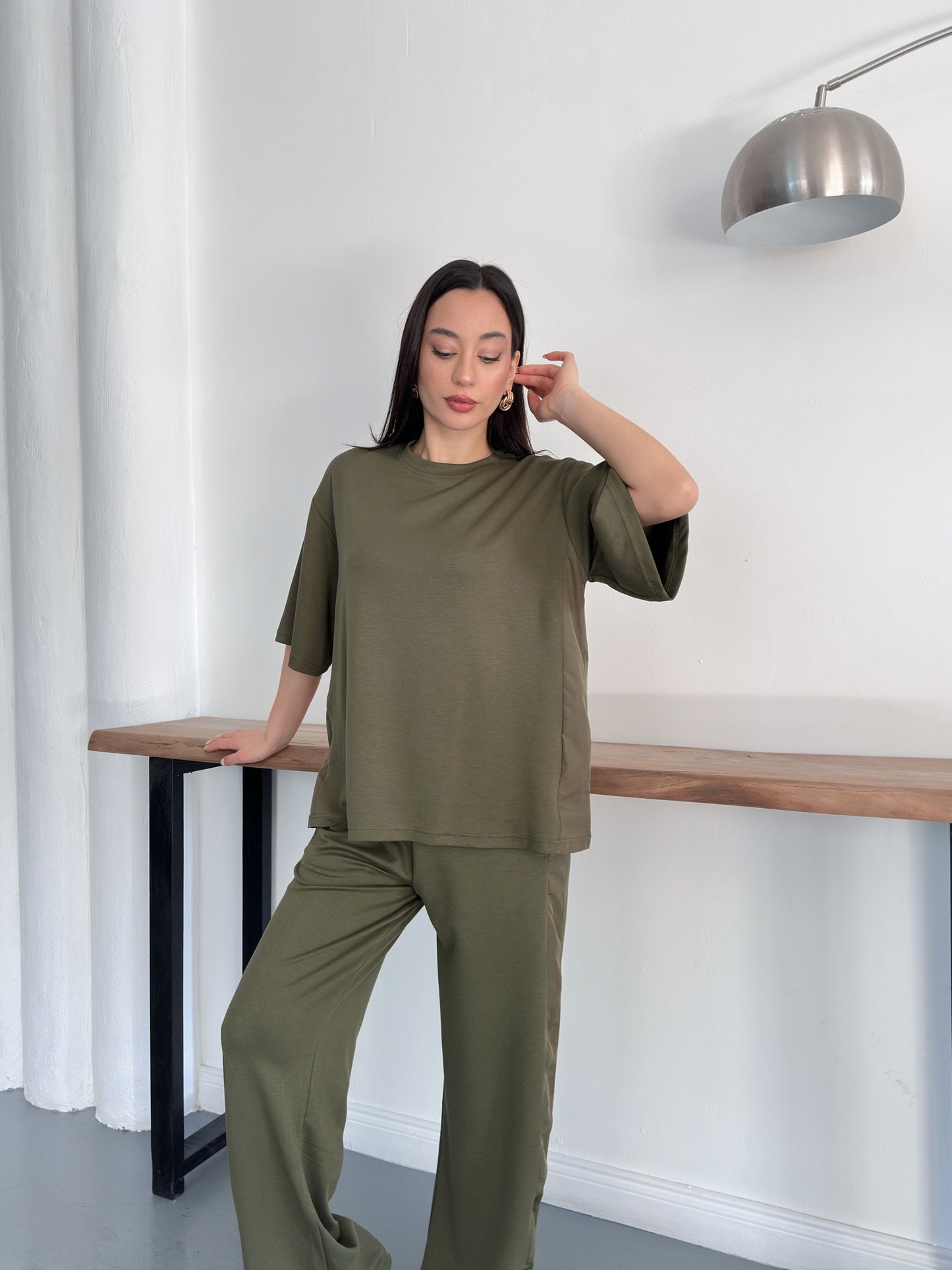 Oversize Salaş Eşofman Takımı