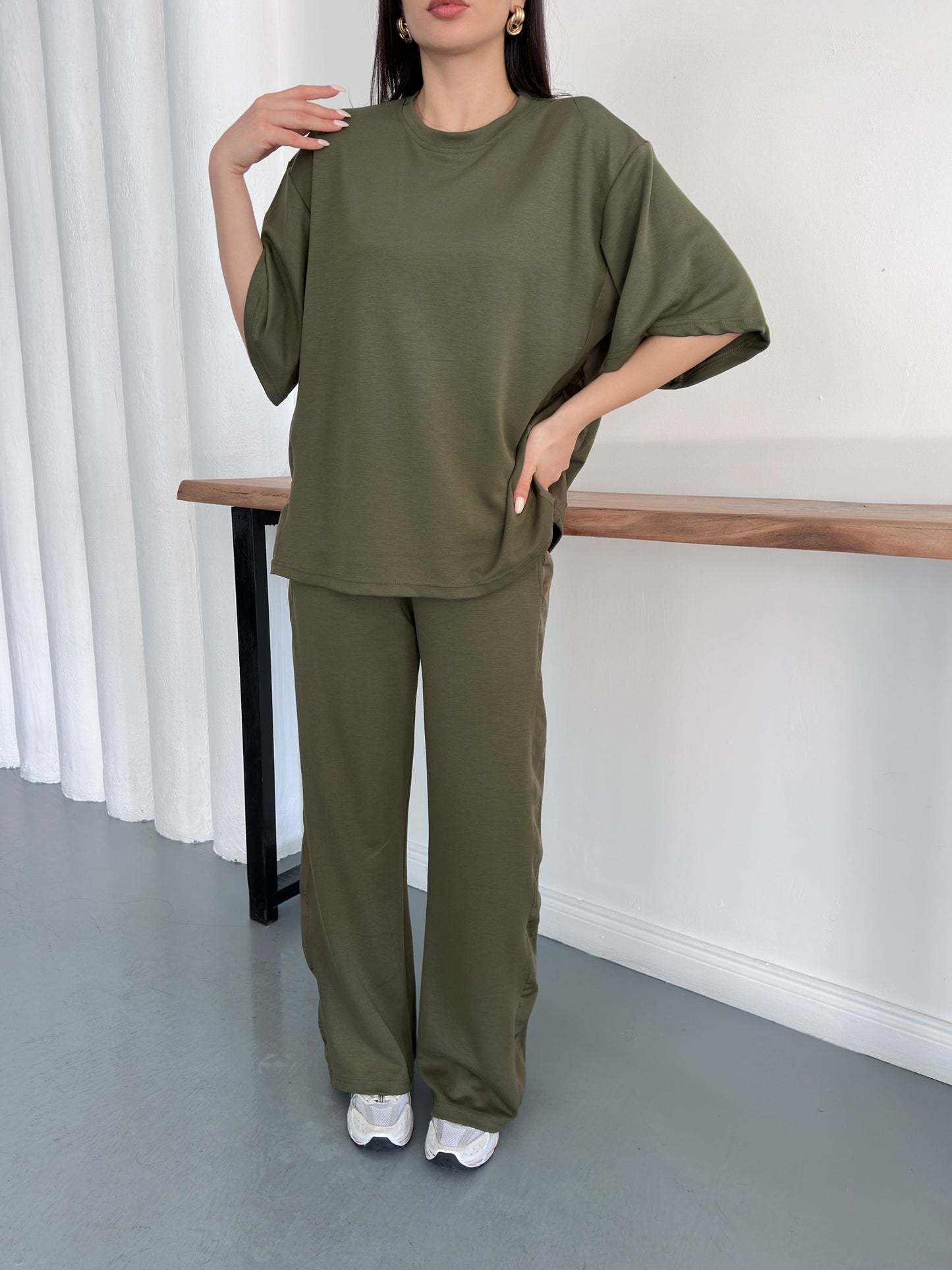 Oversize Salaş Eşofman Takımı