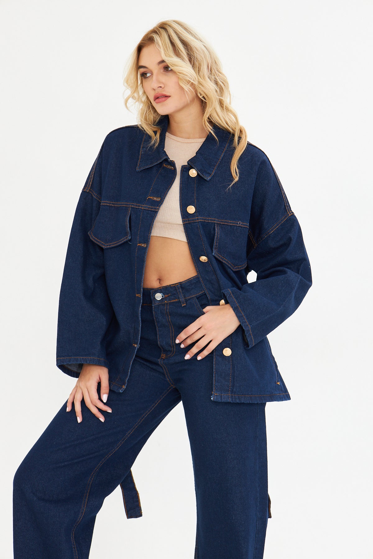 Kemerli Oversize Kot Ceket