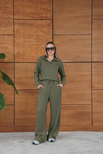 Polo Yaka Basic Alt Üst Takım