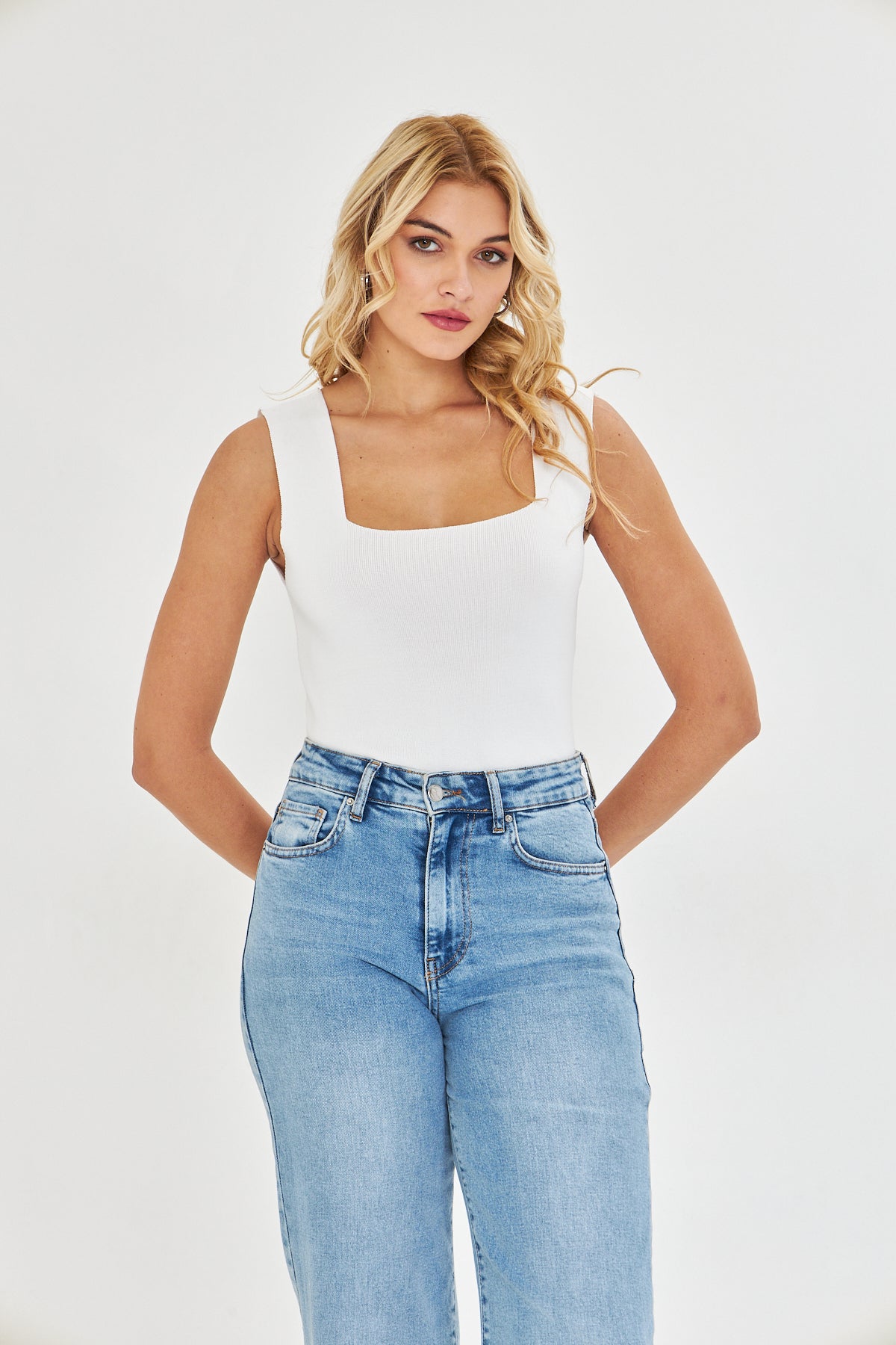 Kare Yaka Triko Atlet