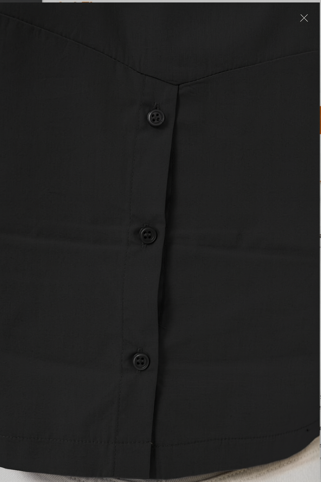 Crop Pamuklu Gömlek