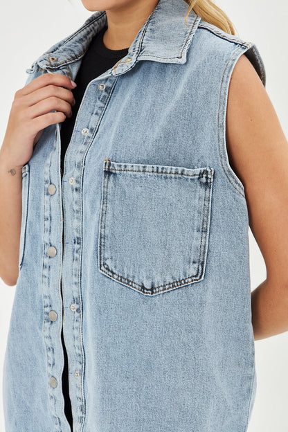 Denim Yelek