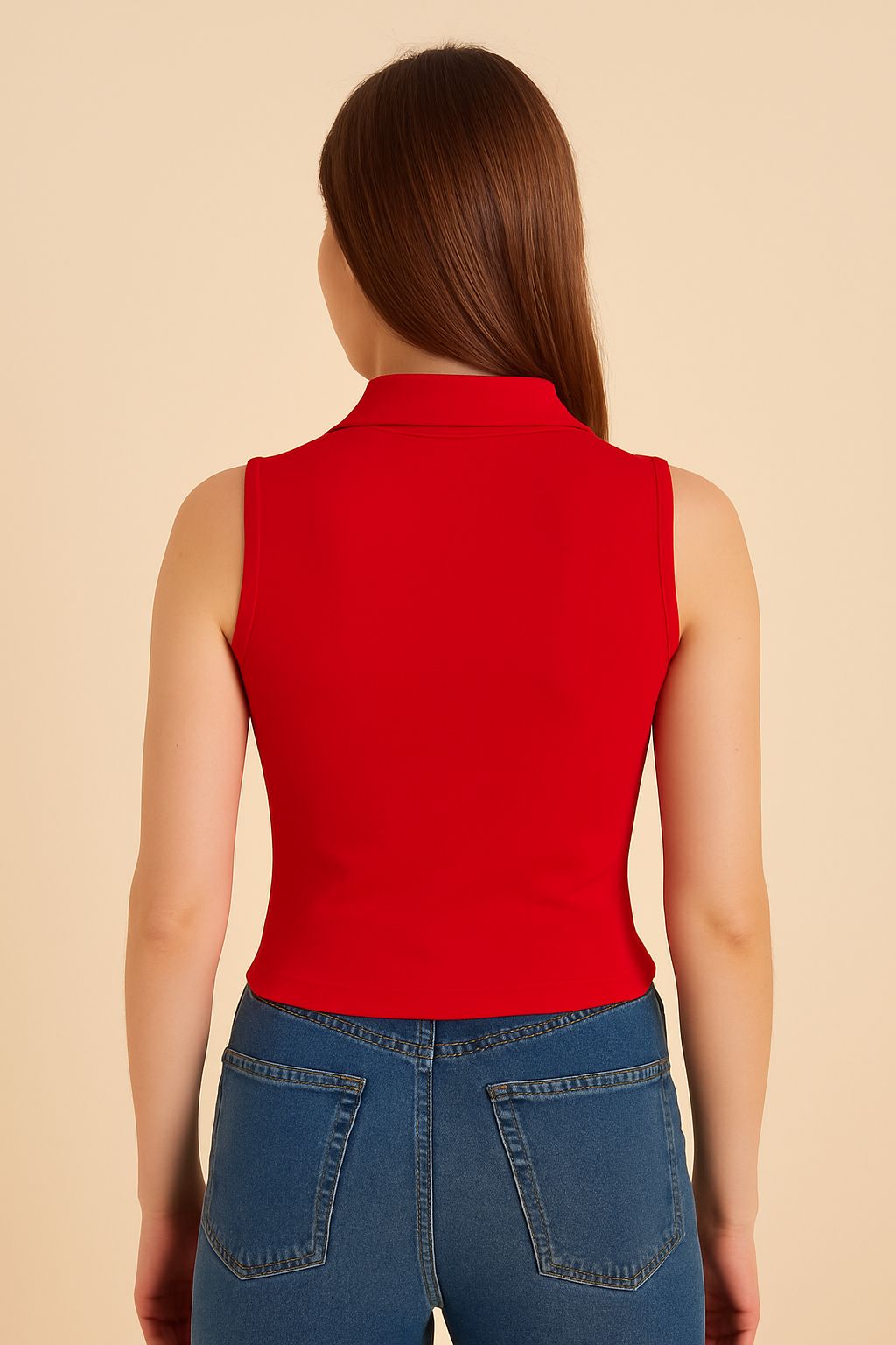 Polo Yaka Fitilli Tshirt